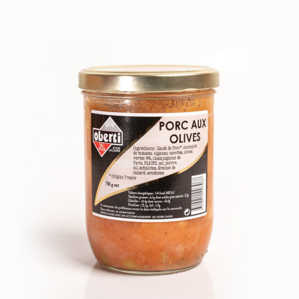 PORC AUX OLIVES 750 g