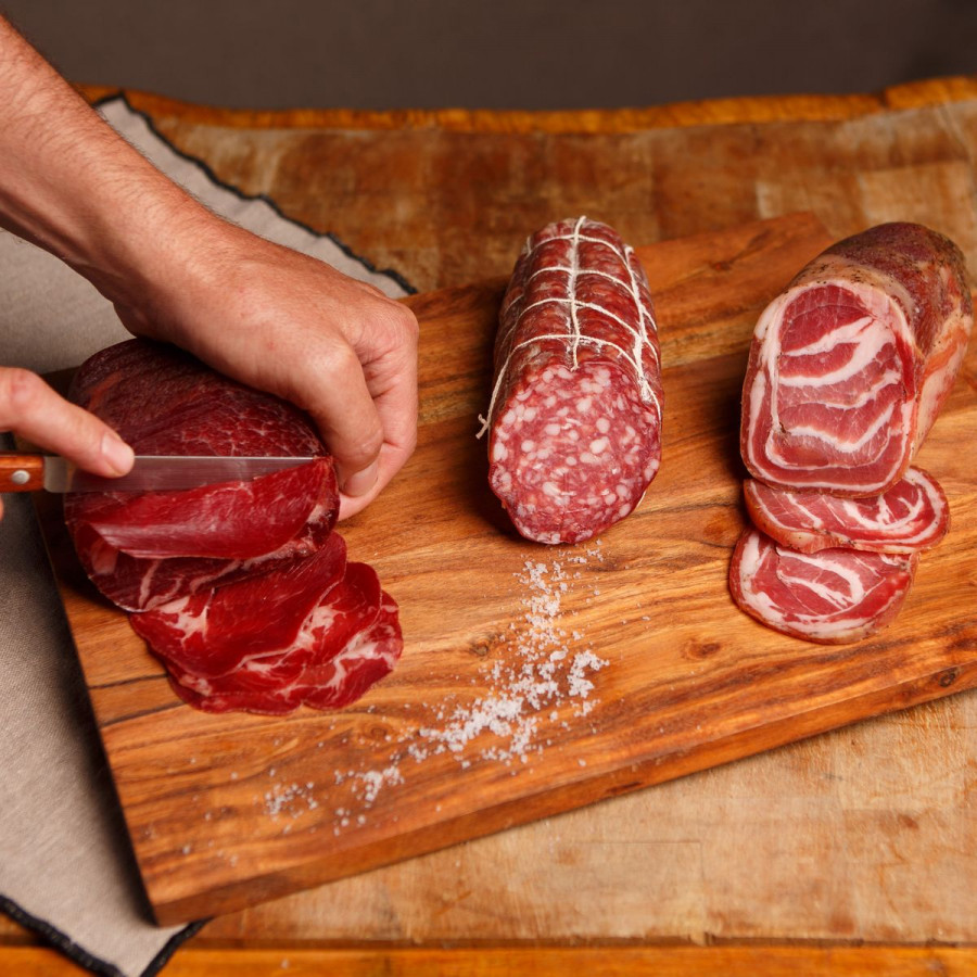 PANCETTA (POITRINE SECHEE) - Portion... PANCETTA (POITRINE SECHEE) - Portion...