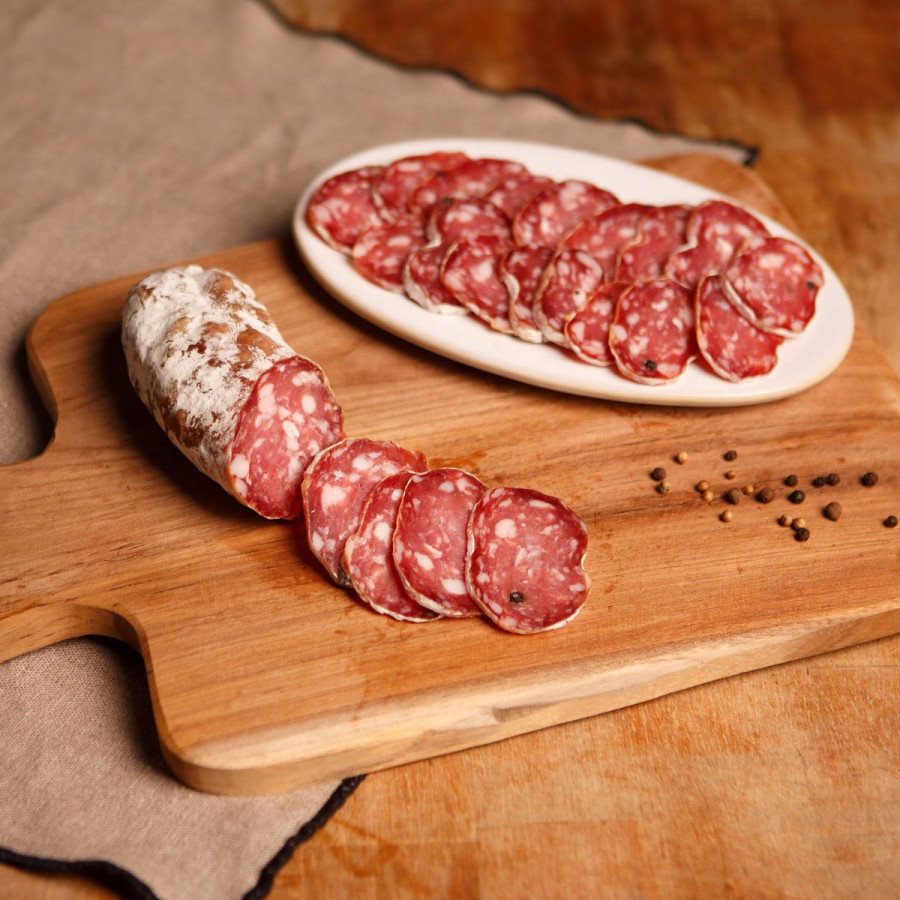 SAUCISSON SEC DE LACAUNE 250 G SAUCISSON SEC DE LACAUNE 250 G
