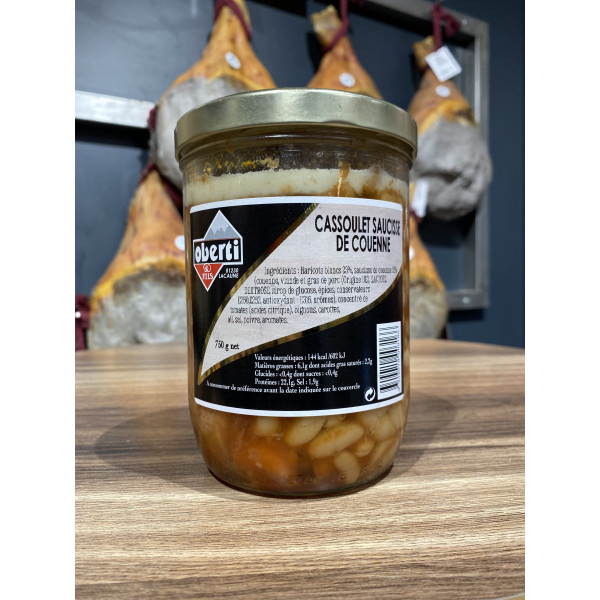 CASSOULET SAUCISSE DE...