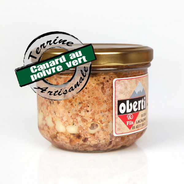 TERRINE DE CANARD AU POIVRE...