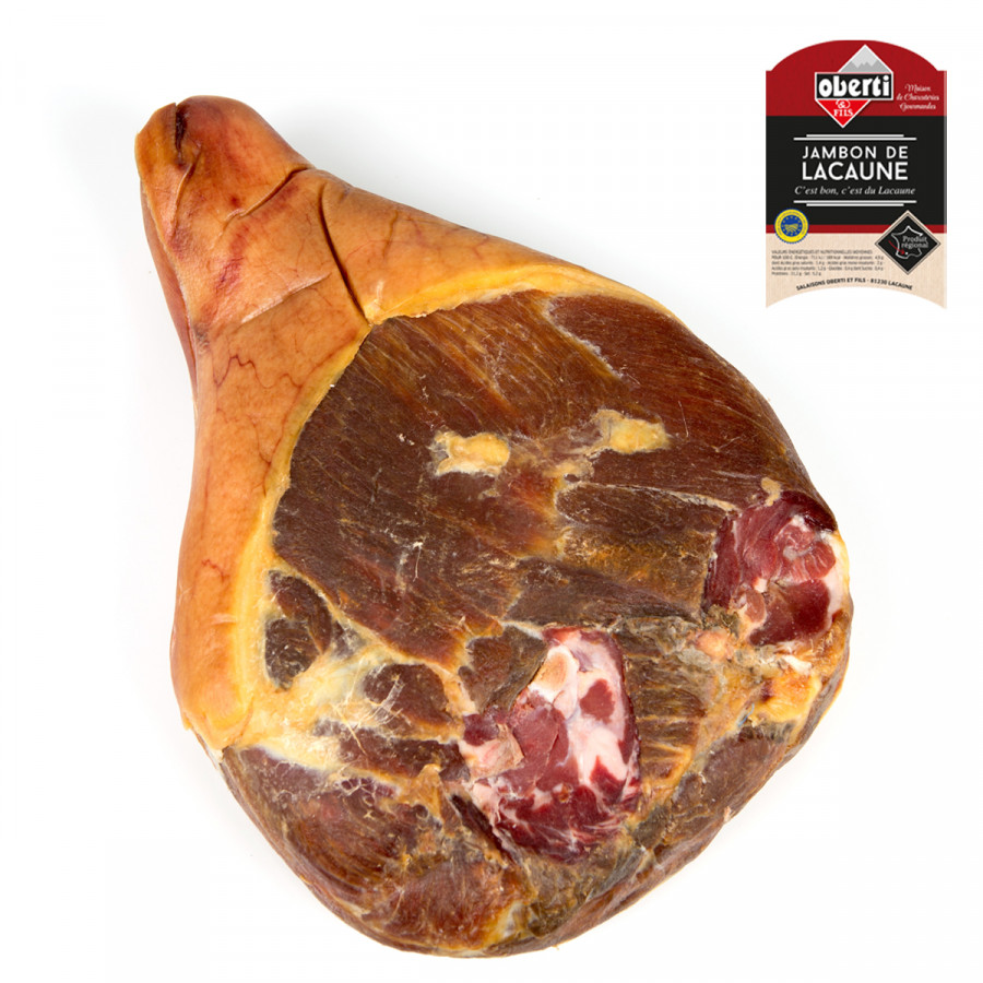 JAMBON GRANDE RESERVE ENTIER DESOSSE – 5,5 KG (18 mois d'age)